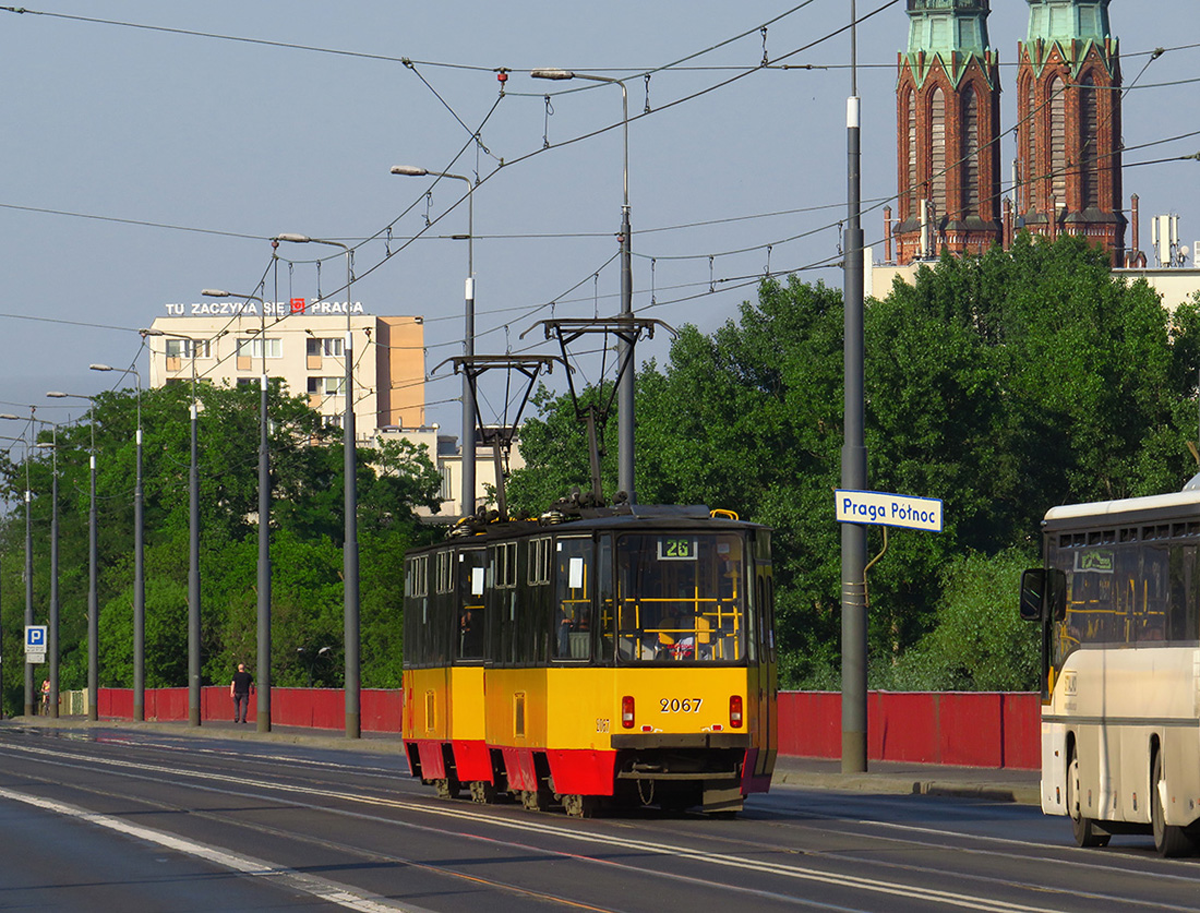 Варшава, Konstal 105N2k № 2067