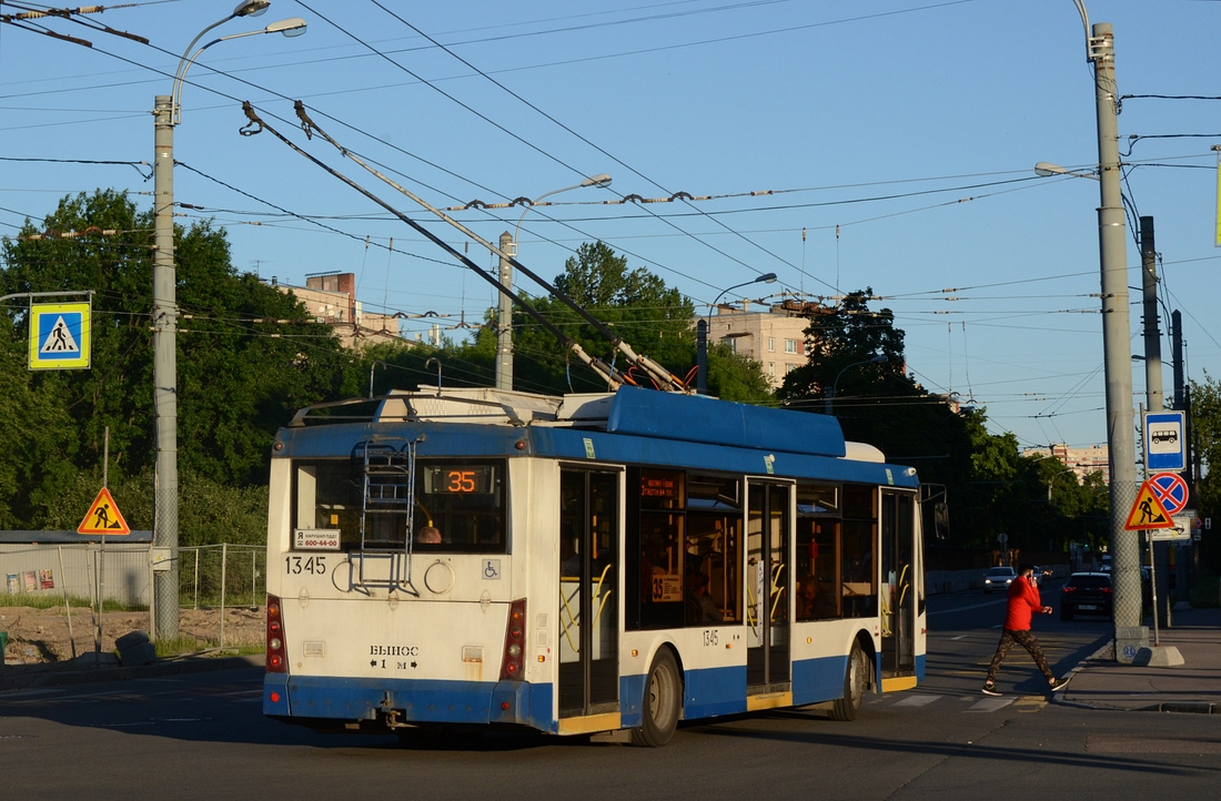 Санкт-Петербург, Тролза-5265.00 «Мегаполис» № 1345