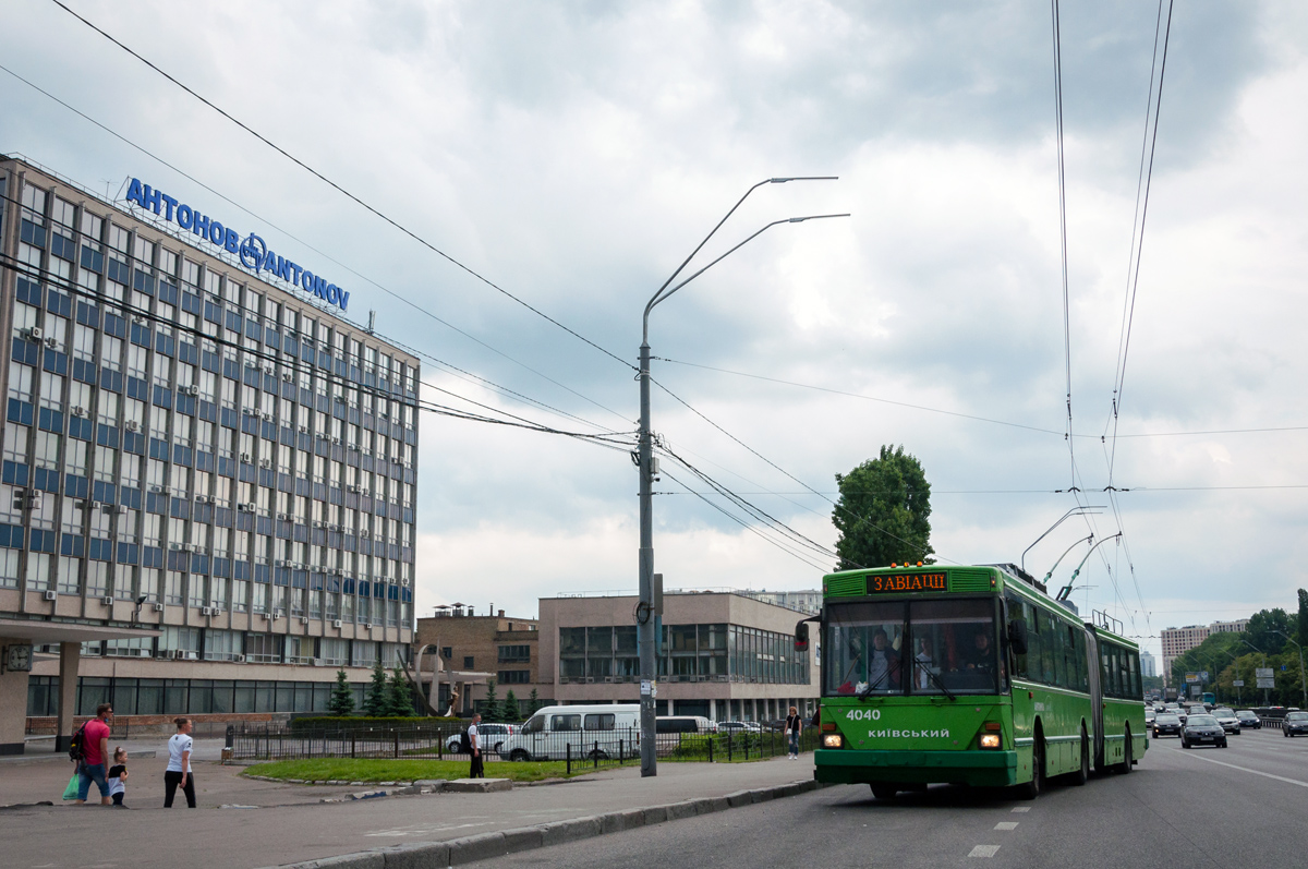 Kiev, Kyiv-12.03 Nr. 4040; Kiev — Trip on trolleybus Kiev-12.03 # 4040 14.06.2020
