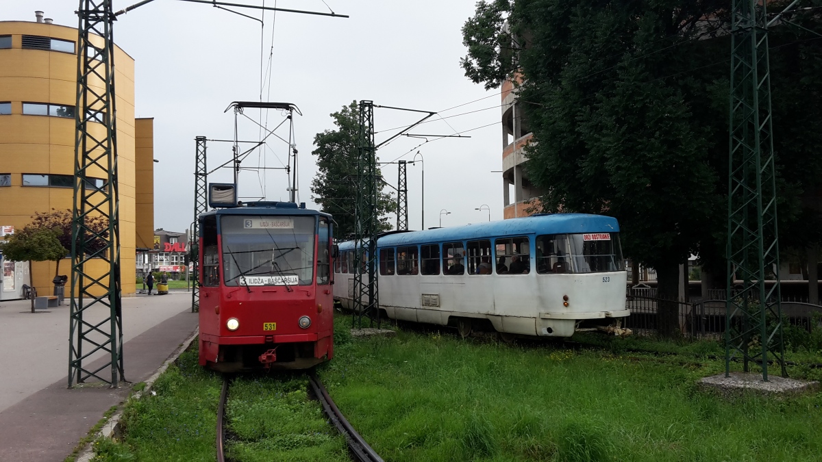 Сараево, Tatra KT8D5 № 531; Сараево, Tatra K2YU № 523