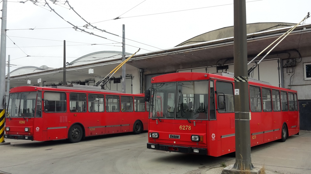 Братислава, Škoda 14Tr10/6 № 6278; Братислава, Škoda 14Tr10/6 № 6266