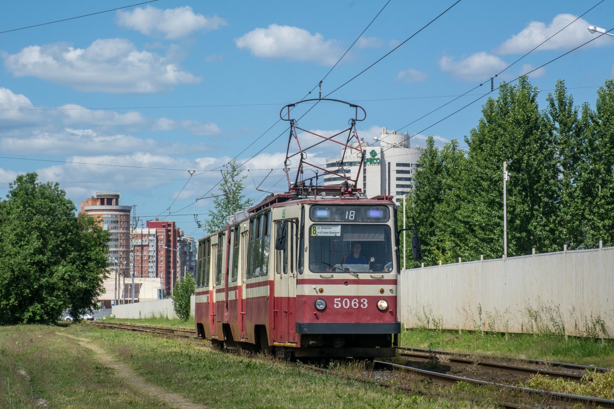 Санкт-Петербург, ЛВС-86К № 5063