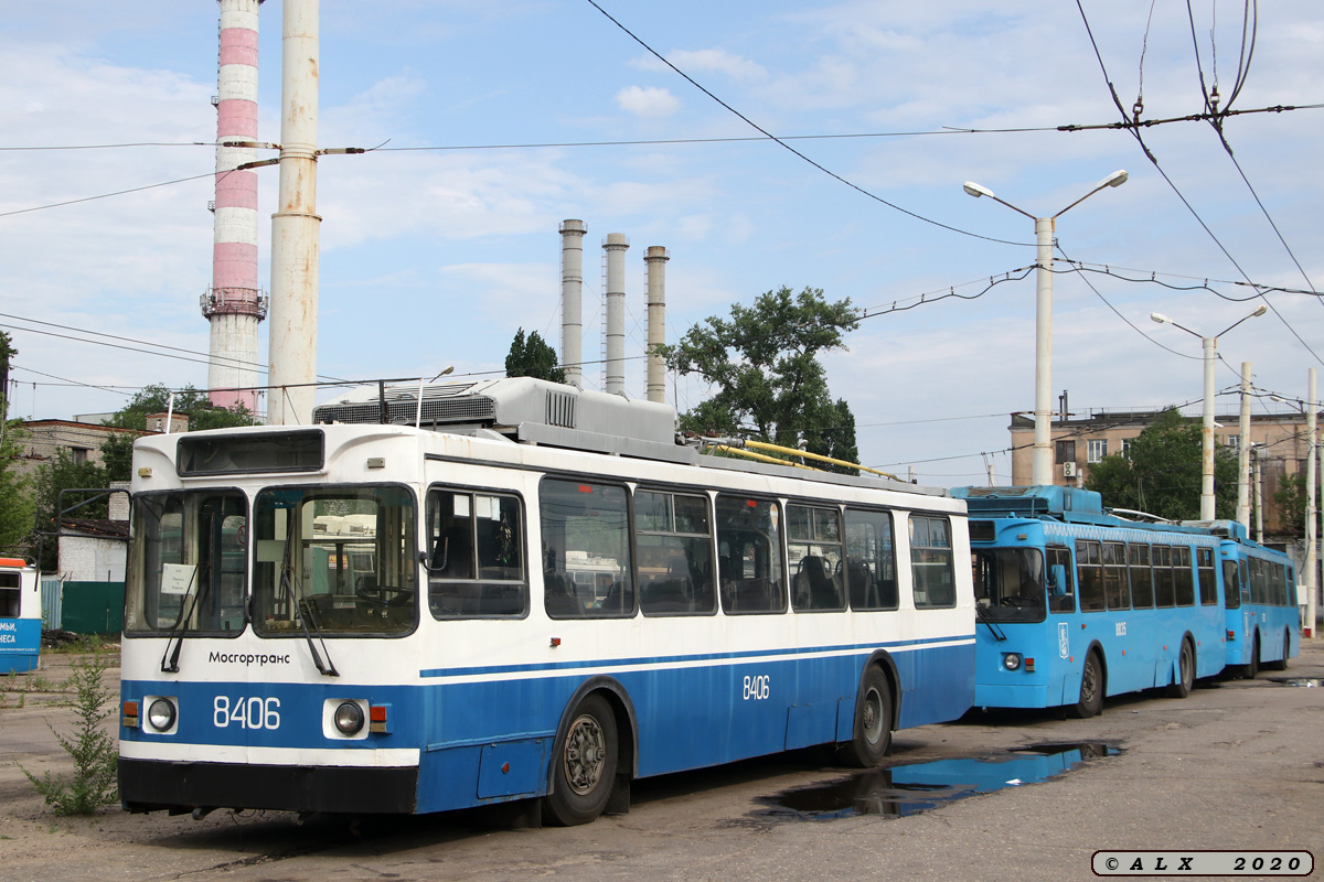 Воронеж, ЗиУ-682ГМ1 (с широкой передней дверью) № 8406