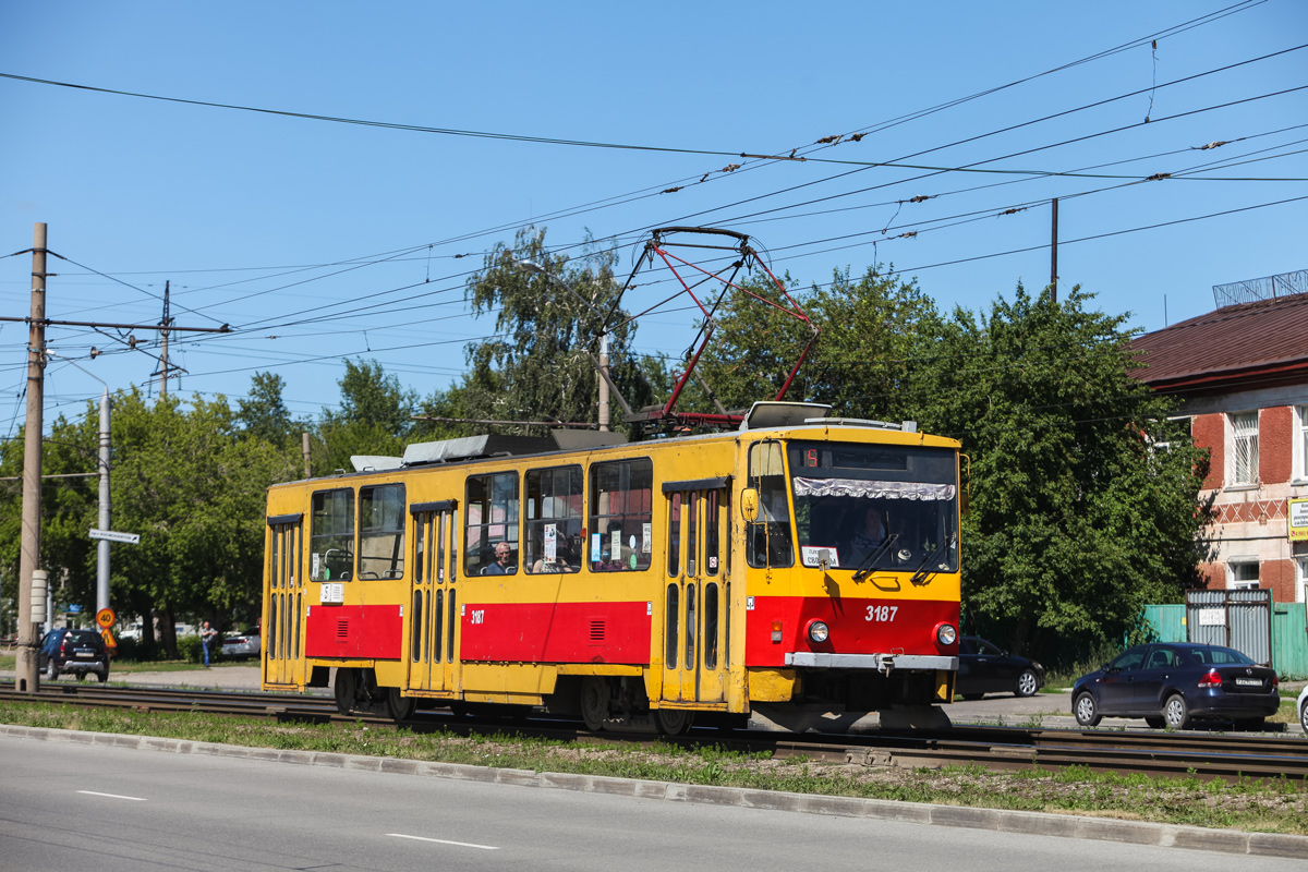 Барнаул, Tatra T6B5SU № 3187