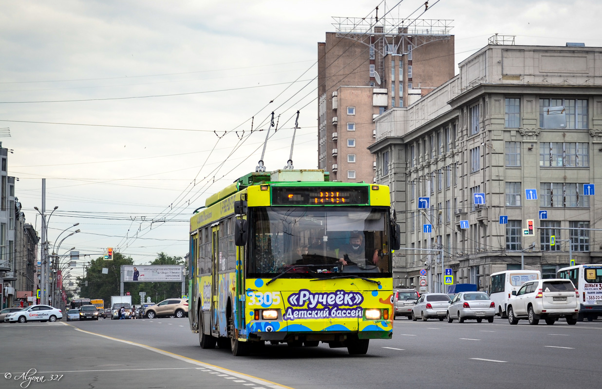 Novosibirsk, Trolza-5275.05 “Optima” Nr. 3305