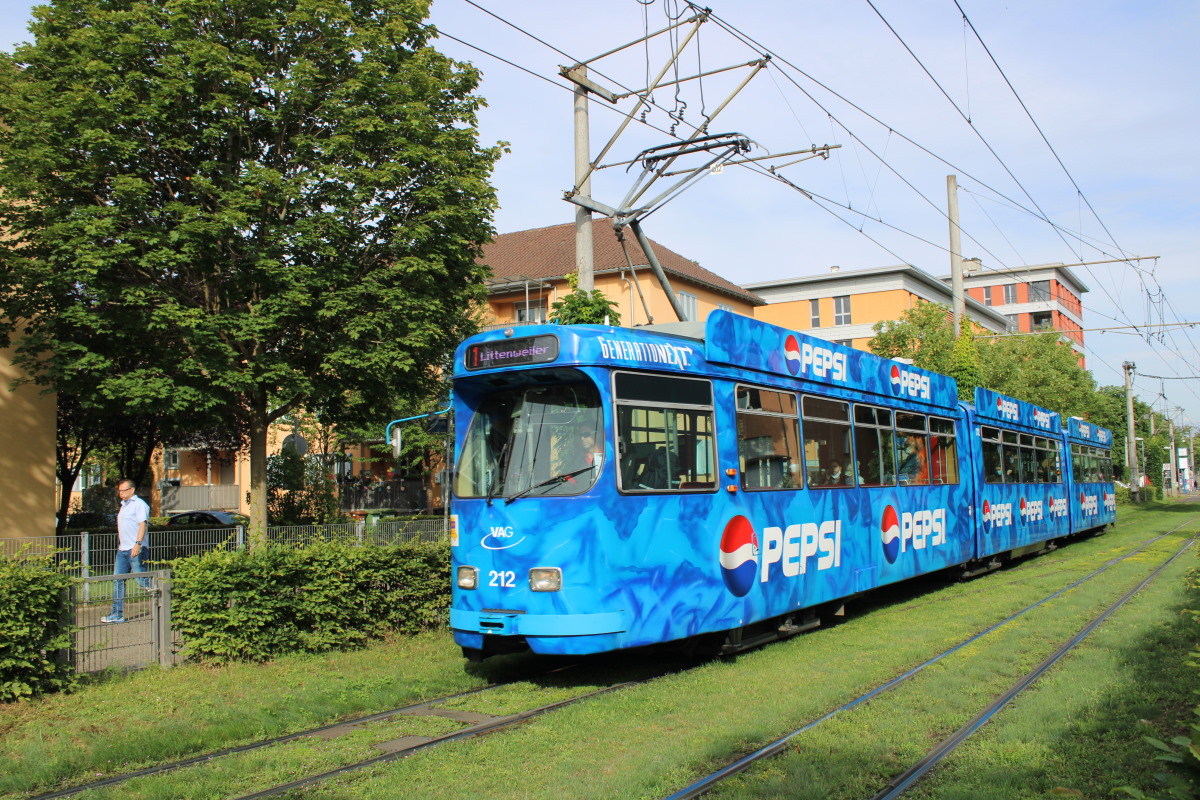 Фрайбург-в-Брайсгау, Duewag GT8K № 212