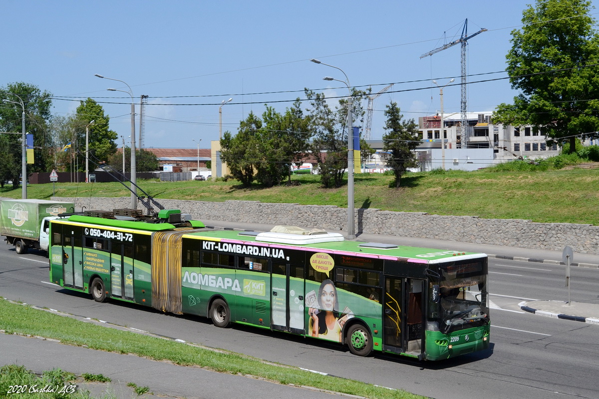 Харьков, ЛАЗ E301D1 № 2209