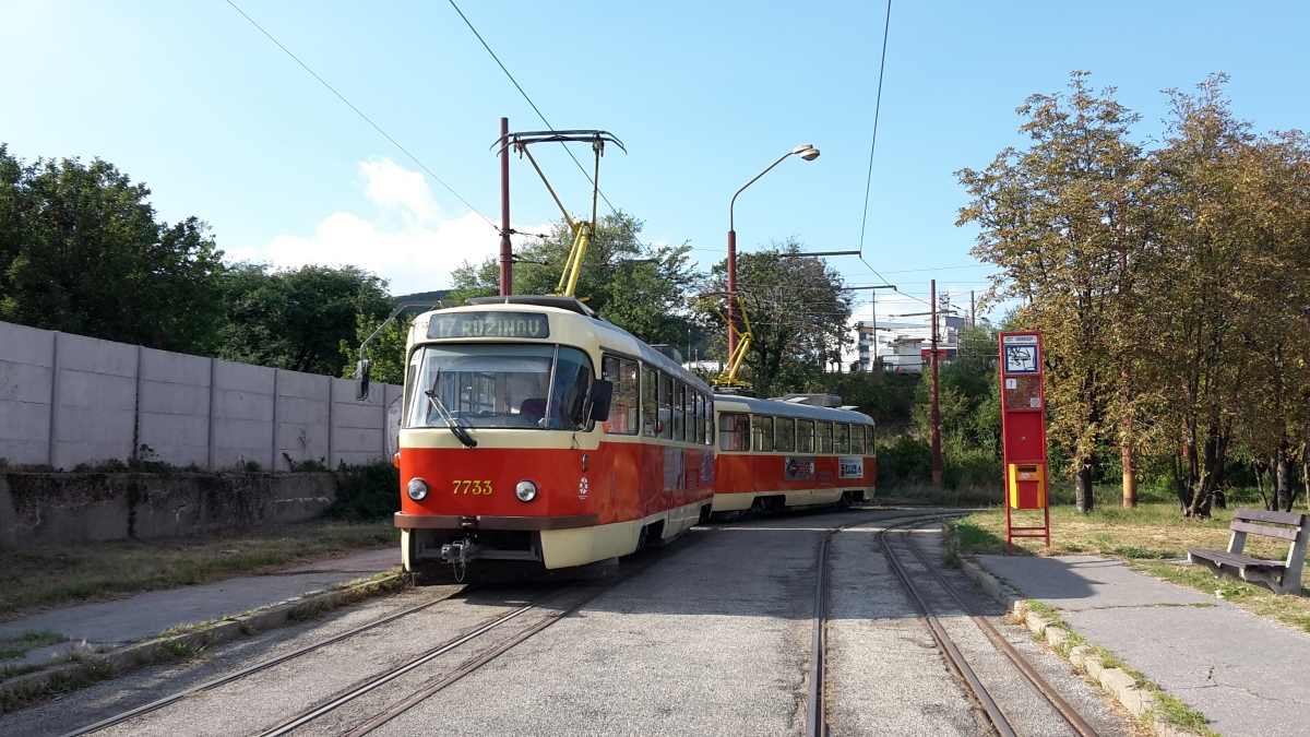 Bratislava, Tatra T3M № 7733; Bratislava, Tatra T3M № 7734