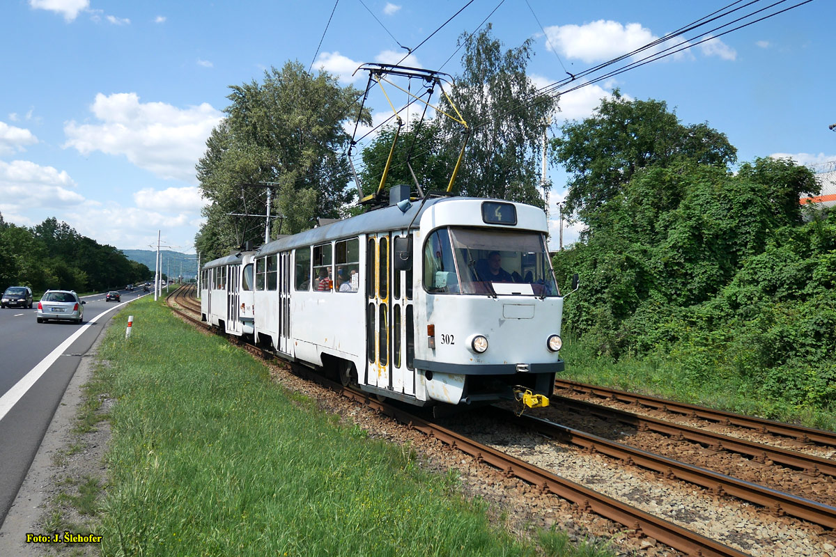 Мост ― Литвинов, Tatra T3M.3 № 302; Мост ― Литвинов, Tatra T3M.3 № 303