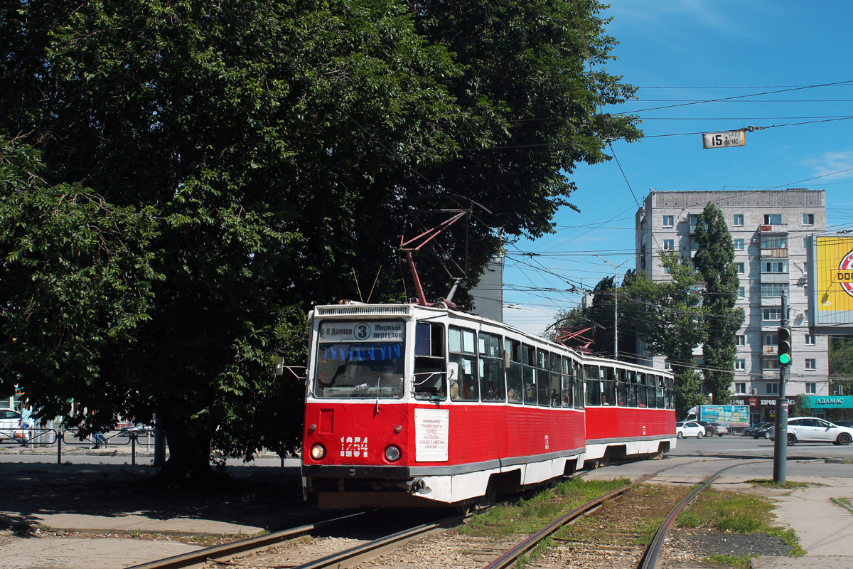 Саратов, 71-605 (КТМ-5М3) № 1254