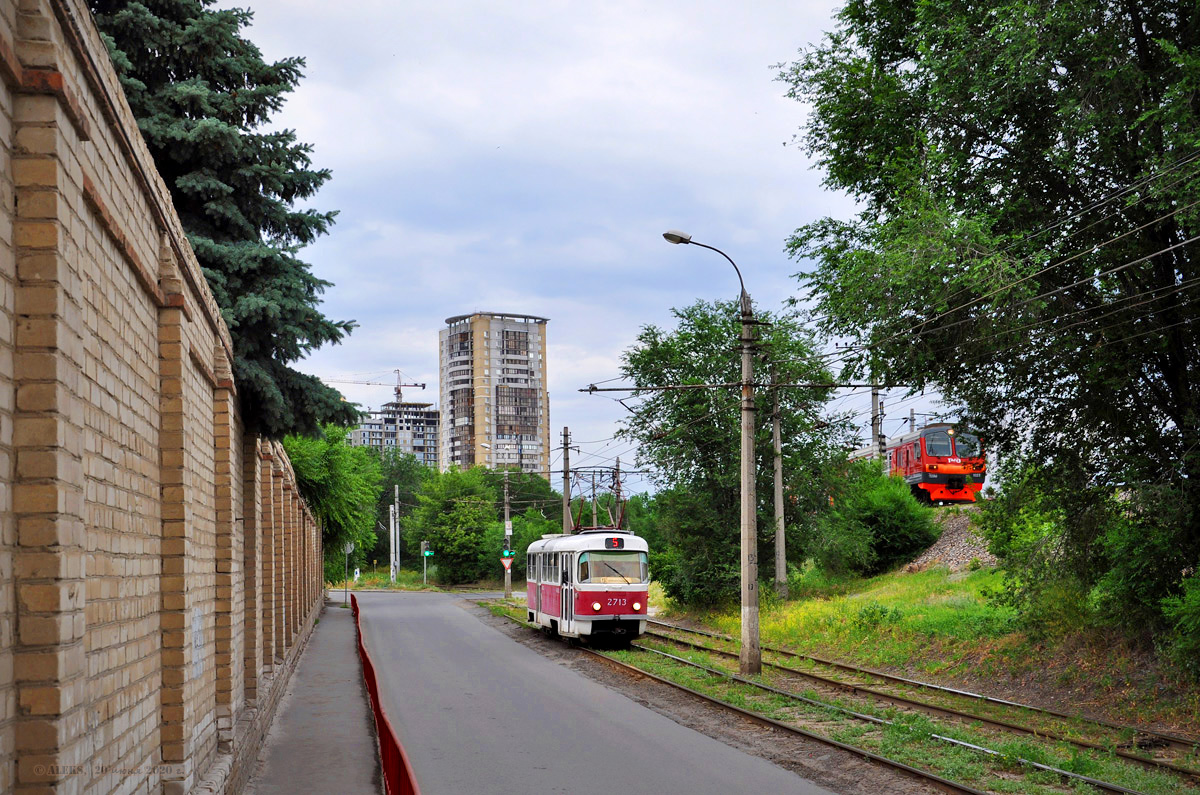 Volgograda, Tatra T3SU № 2713