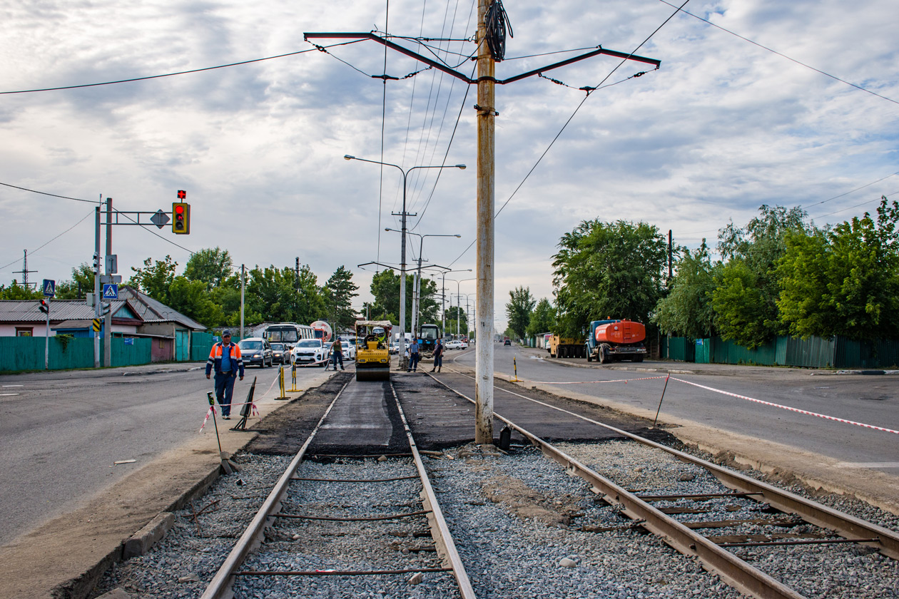 Усть-Каменогорск — Ремонты; Усть-Каменогорск — Трамвайные линии и инфраструктура