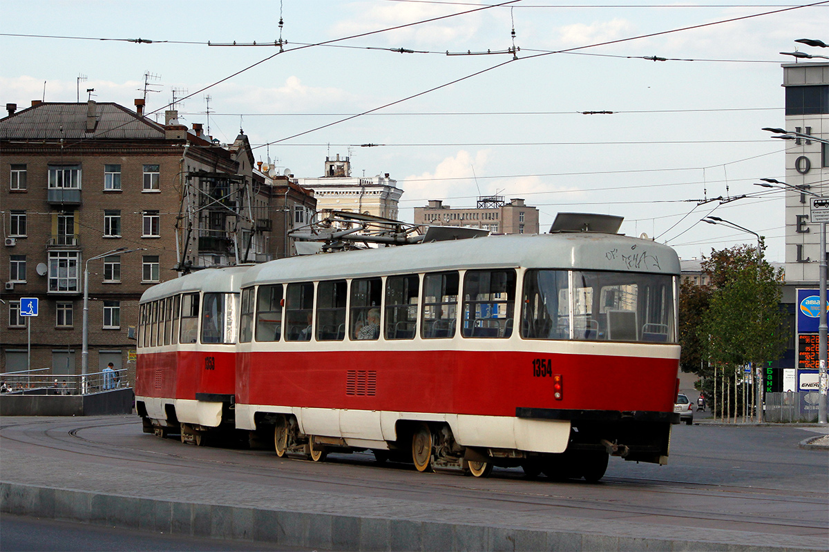 Днепр, Tatra T3SU № 1354
