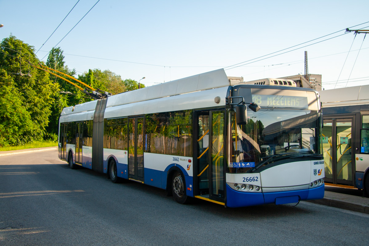Рига, Solaris Trollino III 18 Ganz-Škoda № 26662 Рига, Solaris Trollino III 18 Ganz-Škoda № 26662