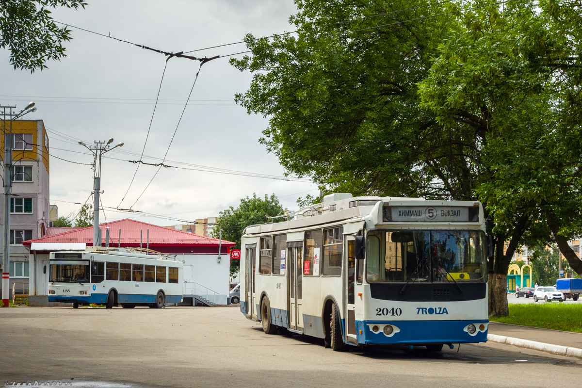Саранск, Тролза-5275.07 «Оптима» № 1188; Саранск, ЗиУ-682Г-016.02 № 2040