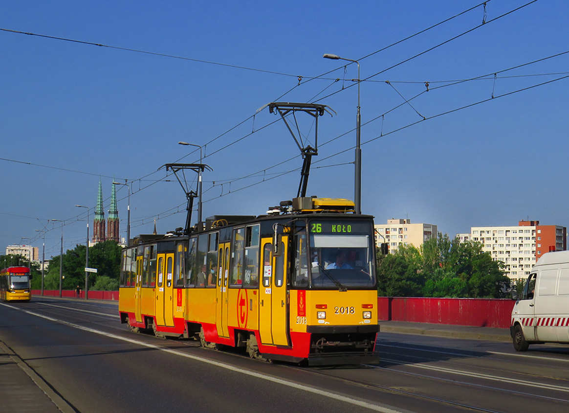 Варшава, Konstal 105Ni № 2018