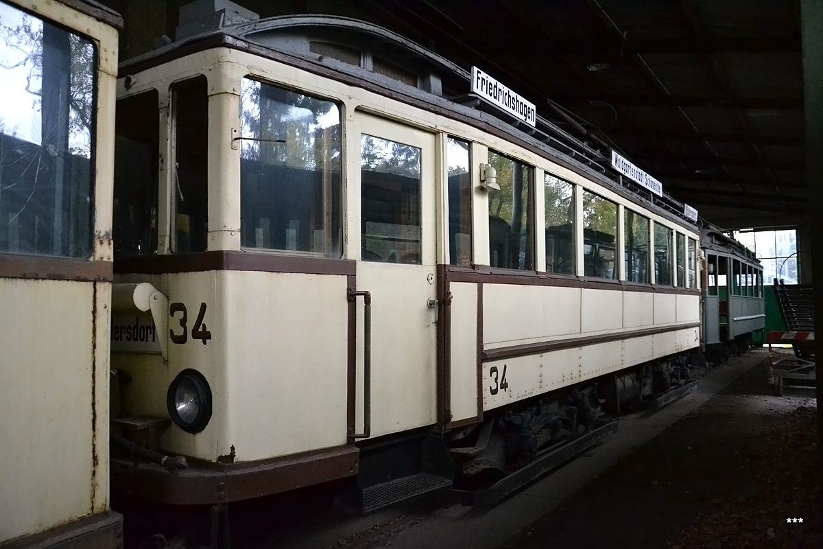 Шёнайхе – Рюдерсдорф, Четырёхосный моторный Lindner/AEG № 34 Шёнайхе – Рюдерсдорф, Четырёхосный моторный Lindner/AEG № 34
