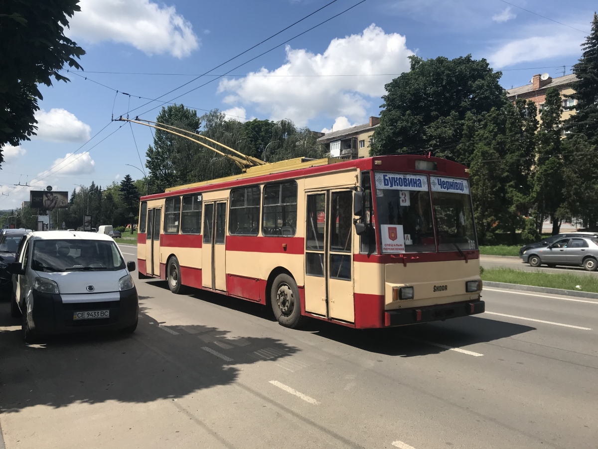 Черновцы, Škoda 14Tr89/6 № 296