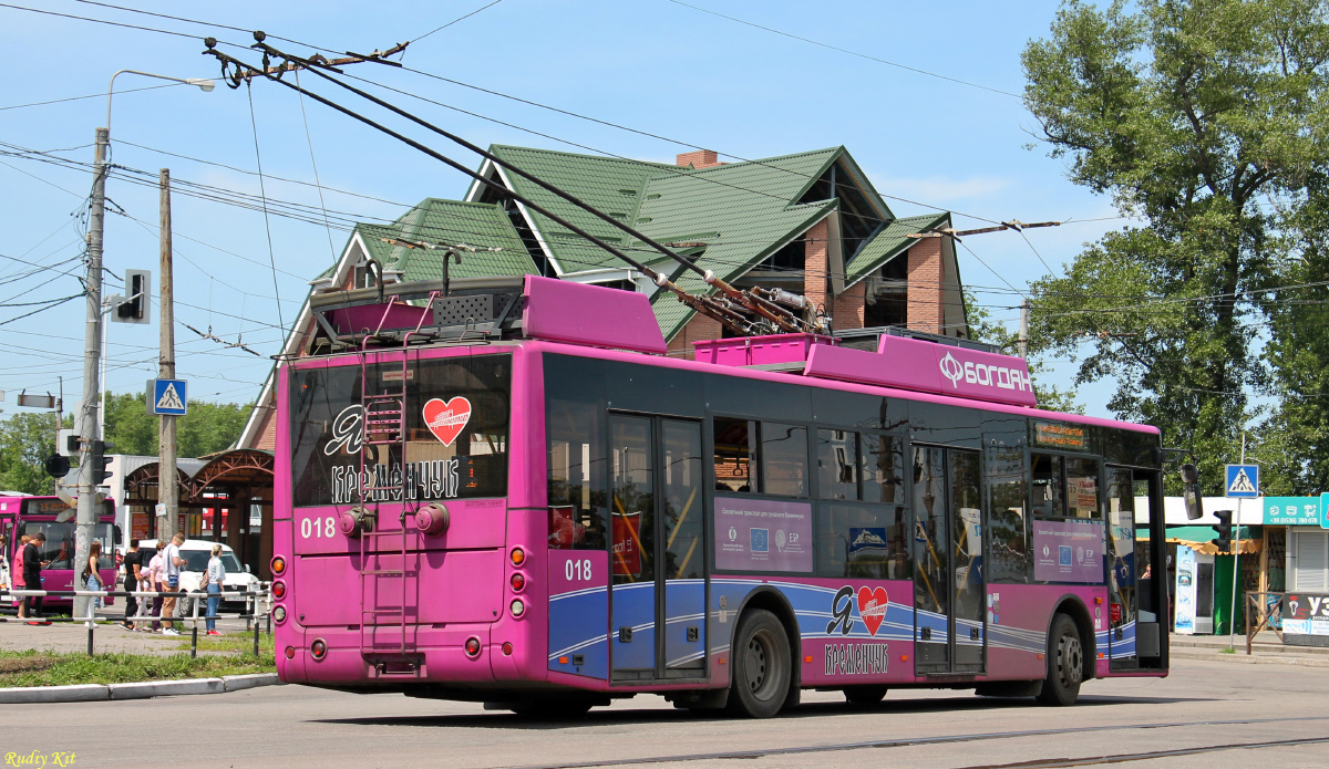 Кременчуг, Богдан Т70117 № 018