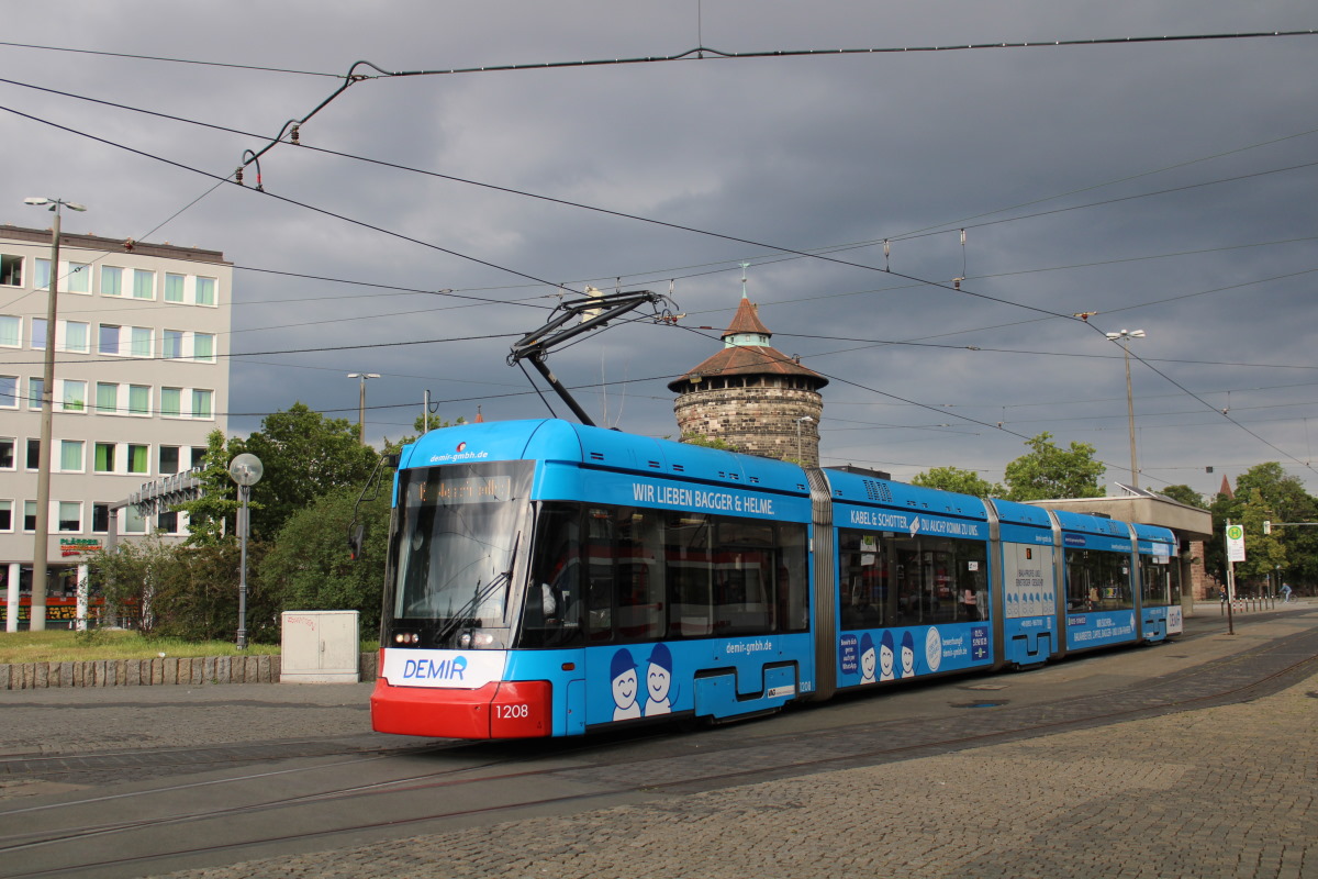 Нюрнберг, Stadler Variobahn № 1208