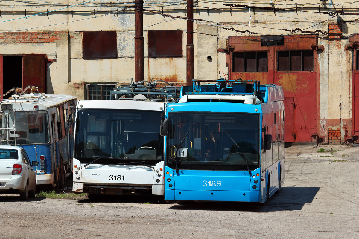Энгельс, Тролза-5265.00 «Мегаполис» № 3181; Энгельс, Тролза-5265.00 «Мегаполис» № 3189