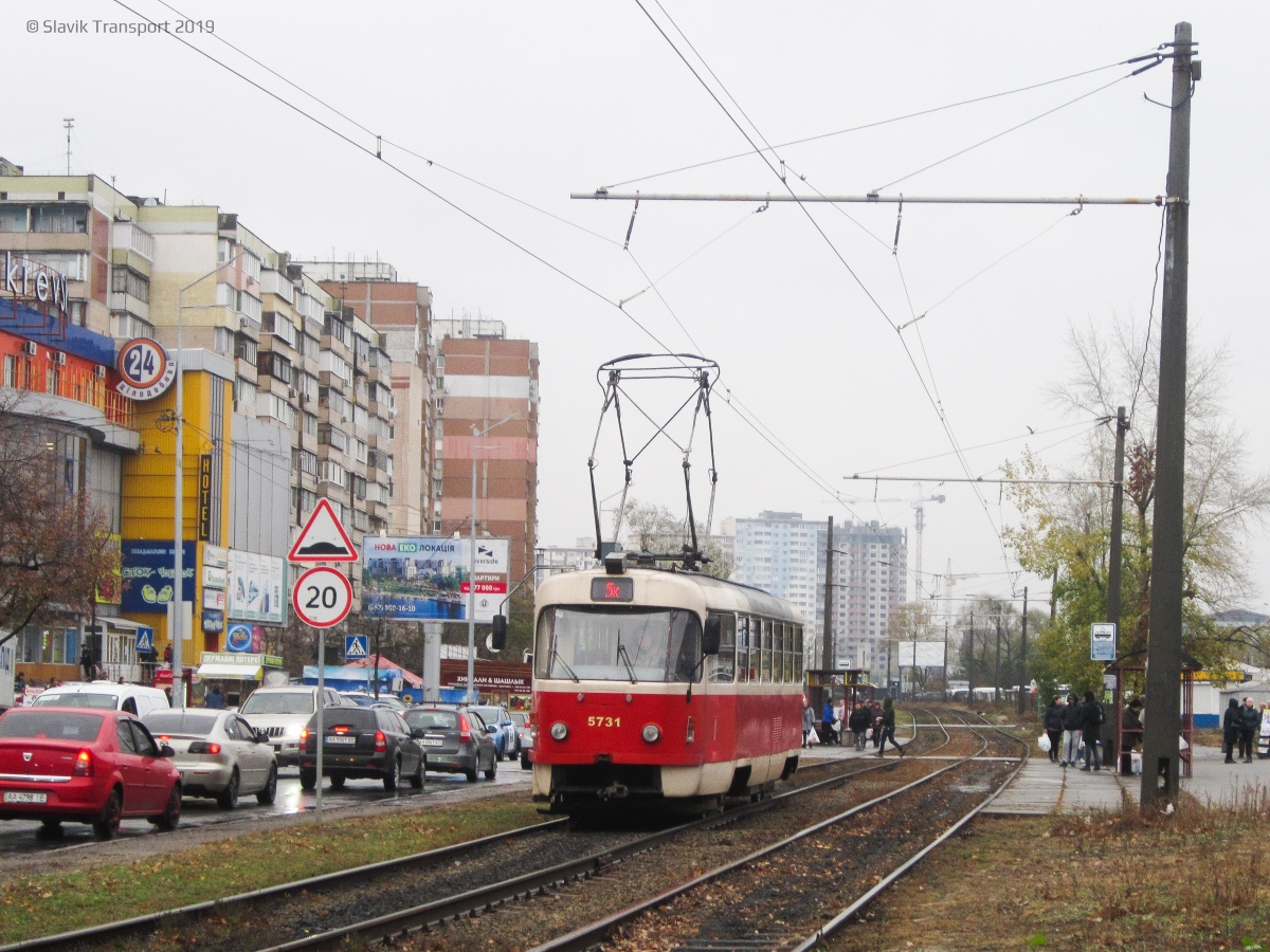 Киев, Tatra T3SUCS № 5731
