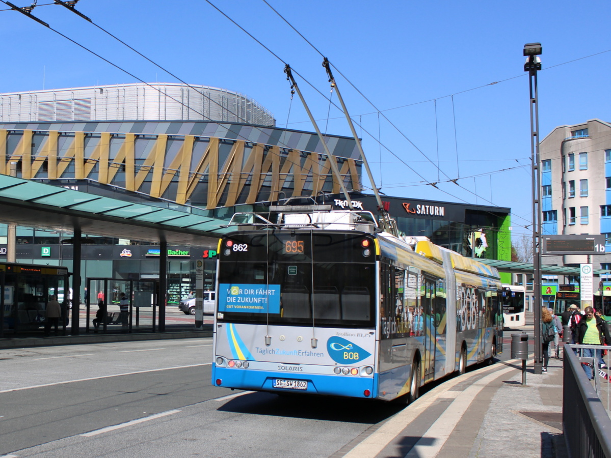 Золинген, Solaris Trollino III 18,75 Kiepe № 862