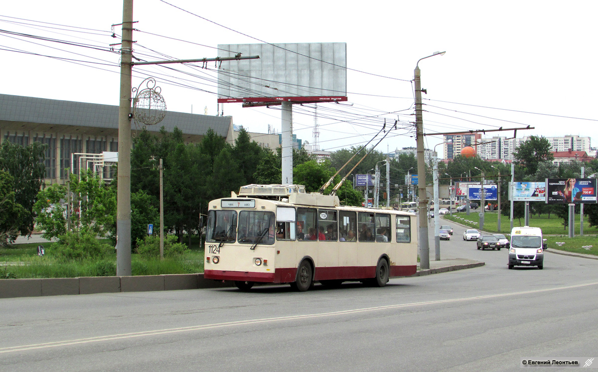 Челябинск, ЗиУ-682Г [Г00] № 1124