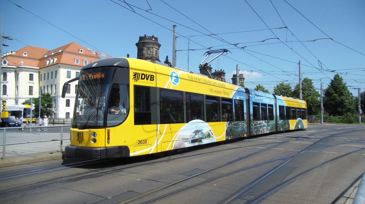 Дрезден, Bombardier NGT D8 DD 	 № 2638