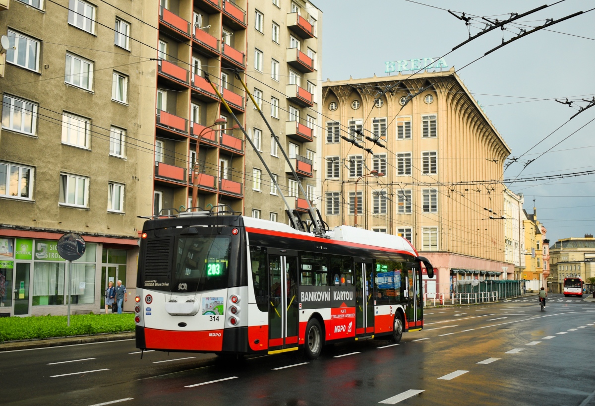 Опава, Škoda 32Tr SOR № 314