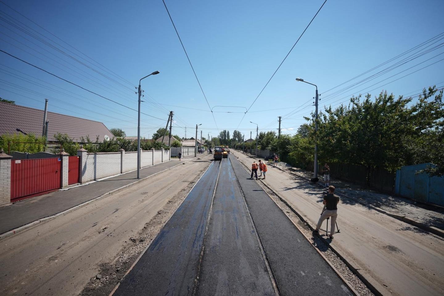 Запорожье — Реконструкция улиц Шевченко и Солидарности