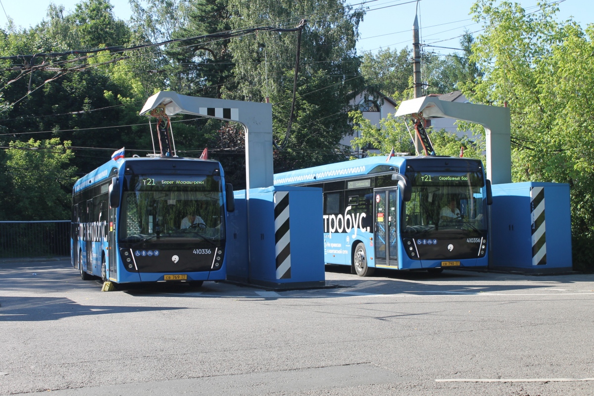 Масква, КАМАЗ-6282 № 410336