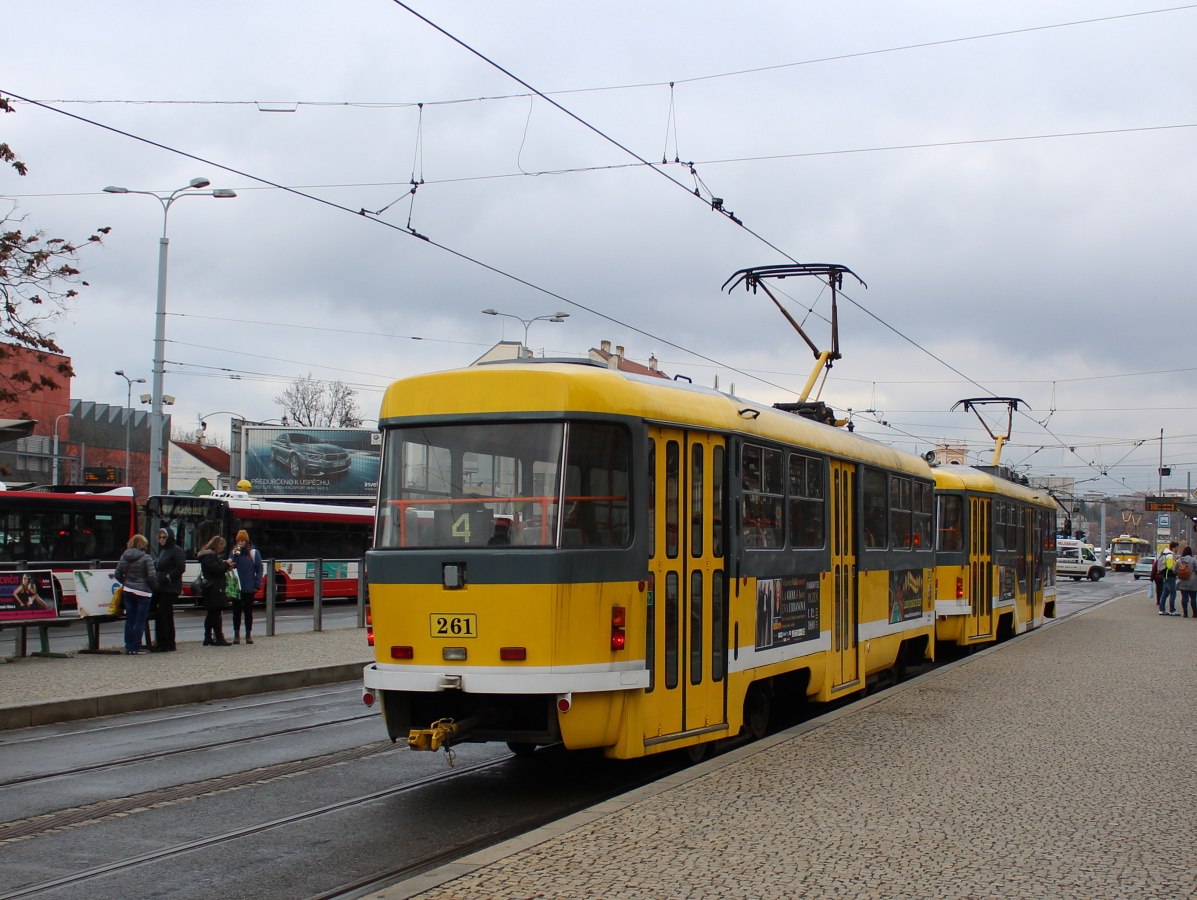 Пльзень, Tatra T3R.P № 261