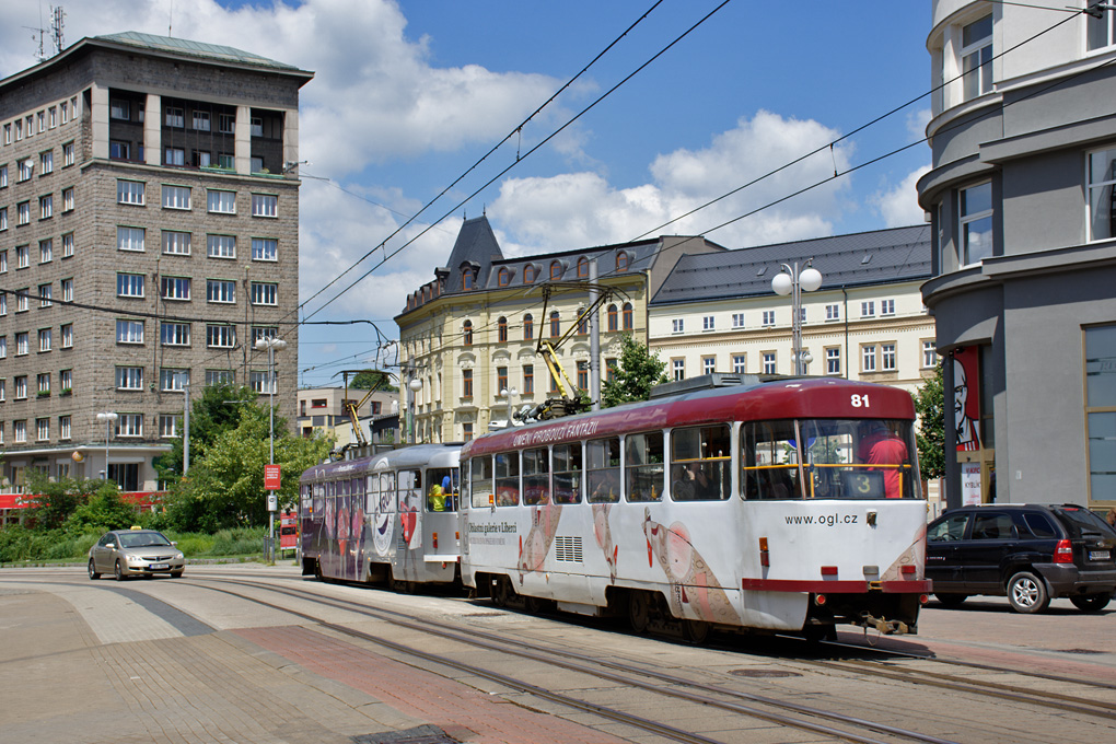 Либерец ― Яблонец-над-Нисой, Tatra T3M.04 № 81