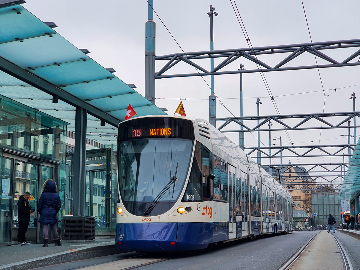 Женева, Stadler Tango ZR № 1803