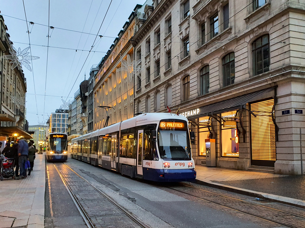 Женева, Bombardier Cityrunner № 879 Женева, Bombardier Cityrunner № 879