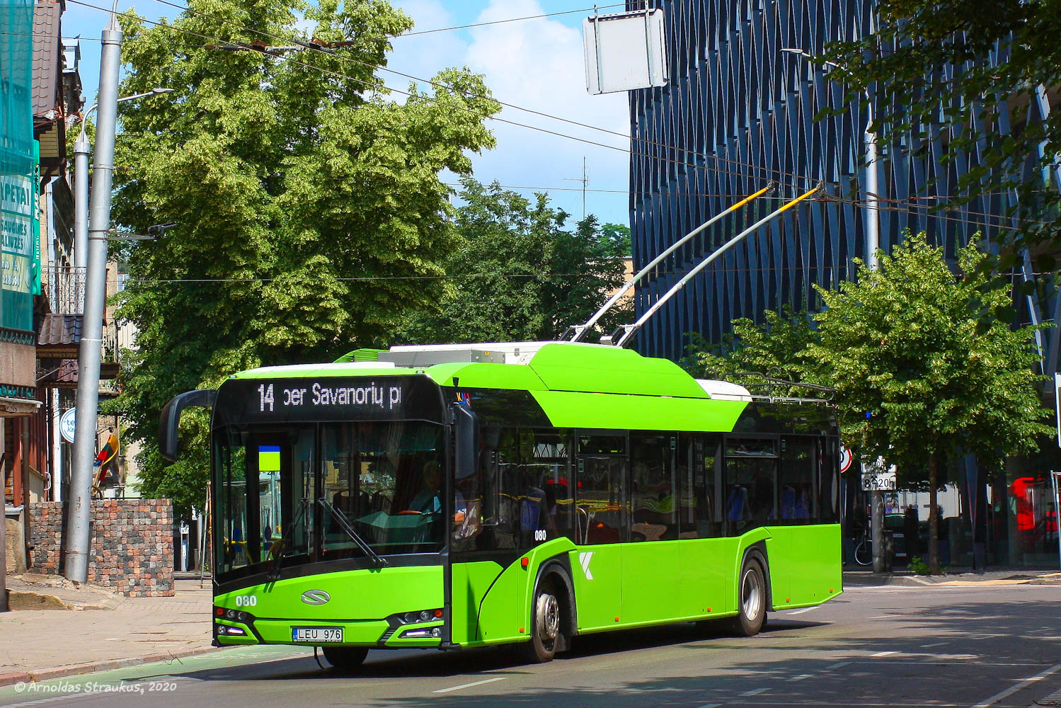 Каунас, Solaris Trollino IV 12 Medcom № 080