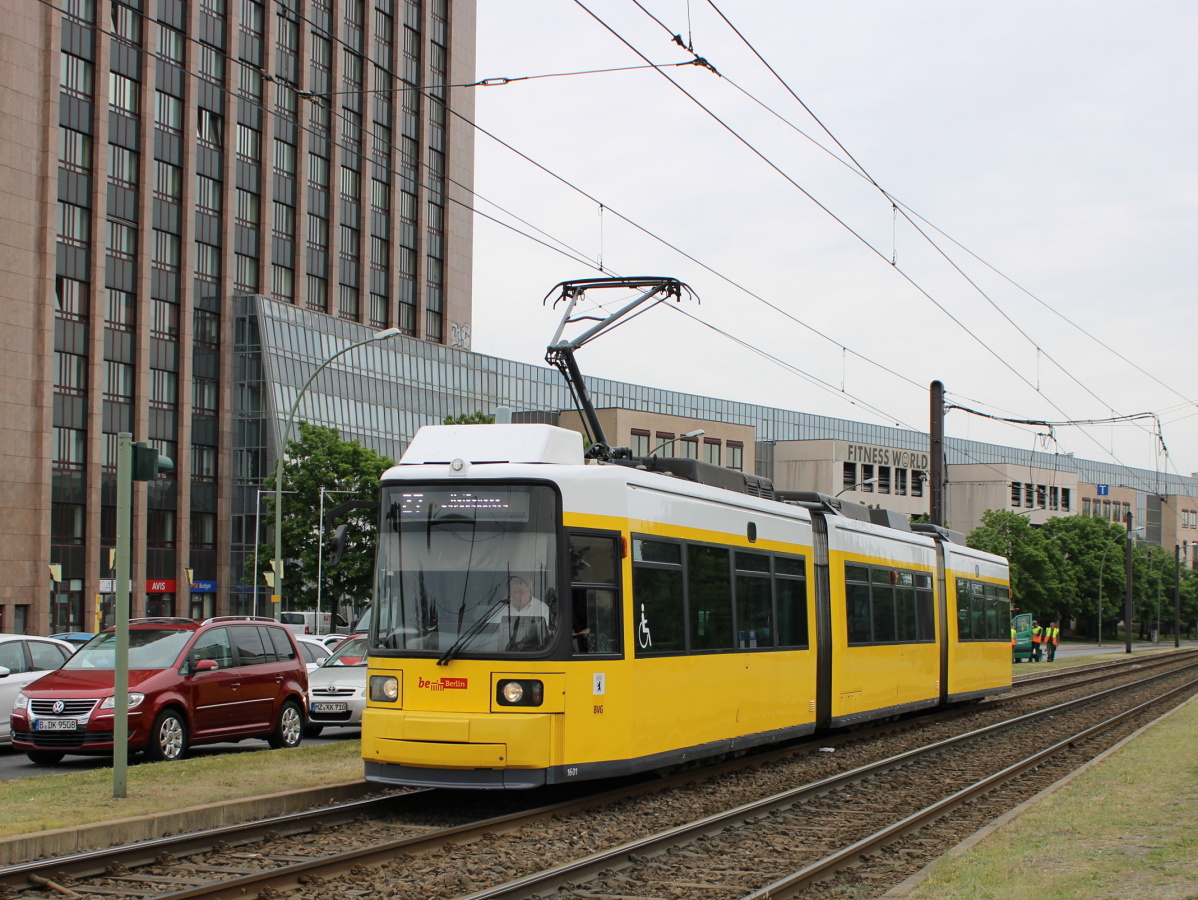 Berlin, BVG GT6U Nr 1601