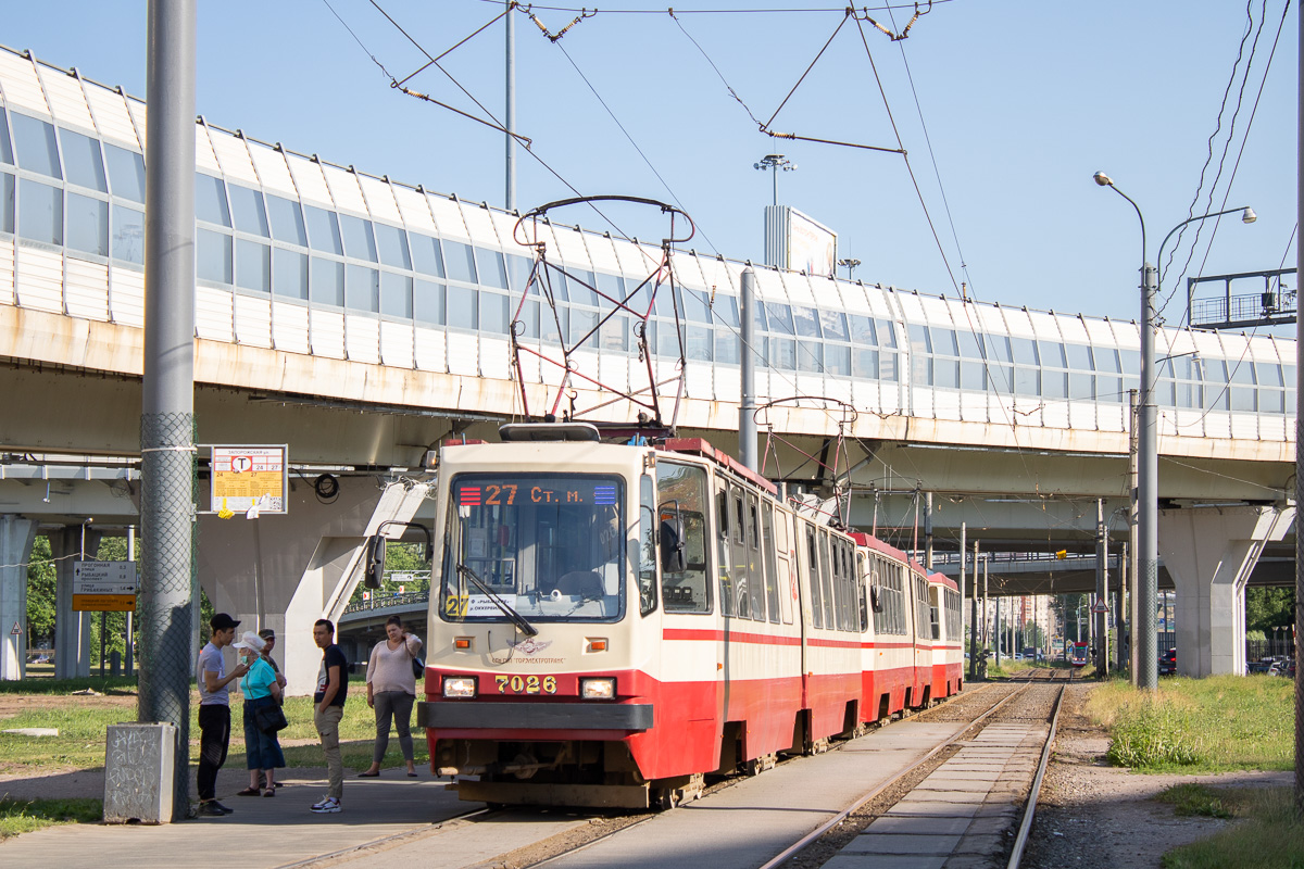 Санкт-Петербург, ЛВС-86К № 7026