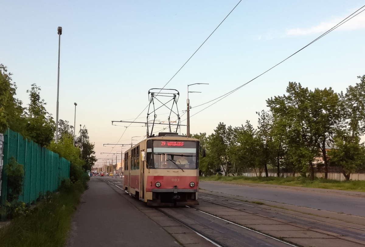 Киев, Tatra T6B5SU № 003