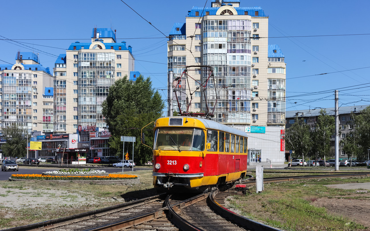 Барнаул, Tatra T3SU (двухдверная) № 3213
