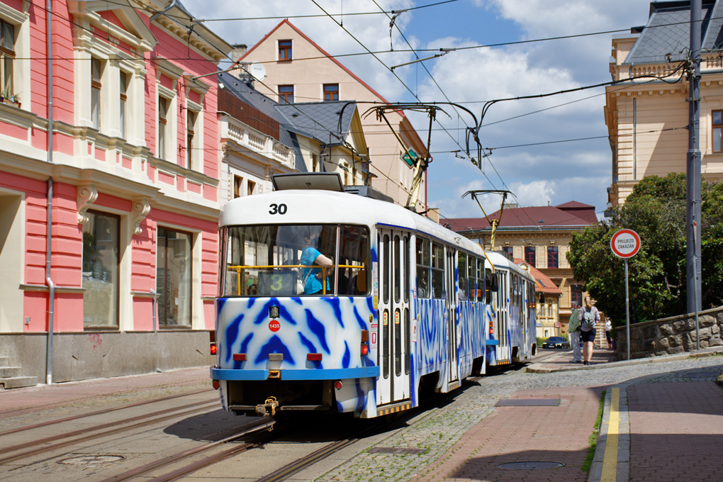 Liberec ― Jablonec nad Nisou, Tatra T3M.04 — 30 Liberec ― Jablonec nad Nisou, Tatra T3M.04 — 30