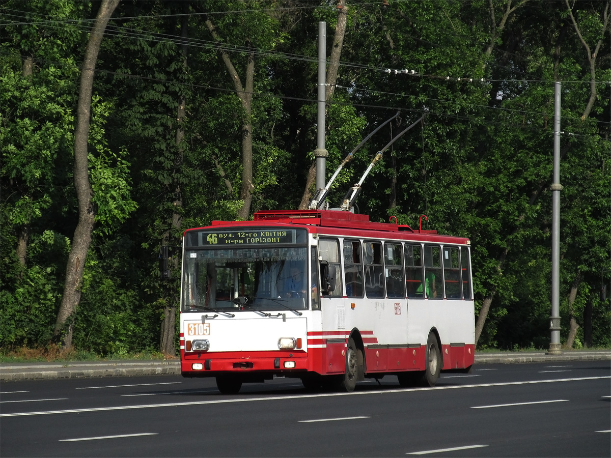Харьков, Škoda 14Tr17/6M № 3105