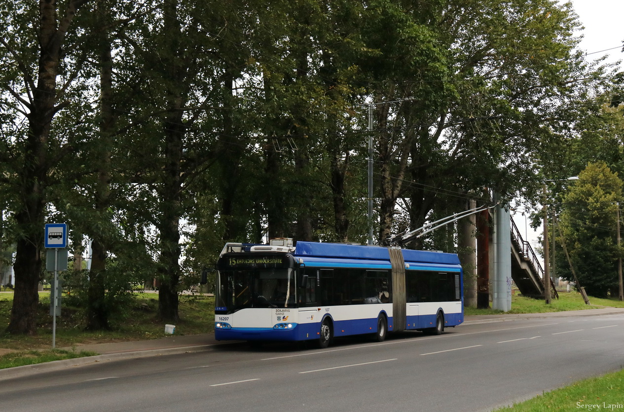 Riga, Solaris Trollino II 18 Ganz — 16207