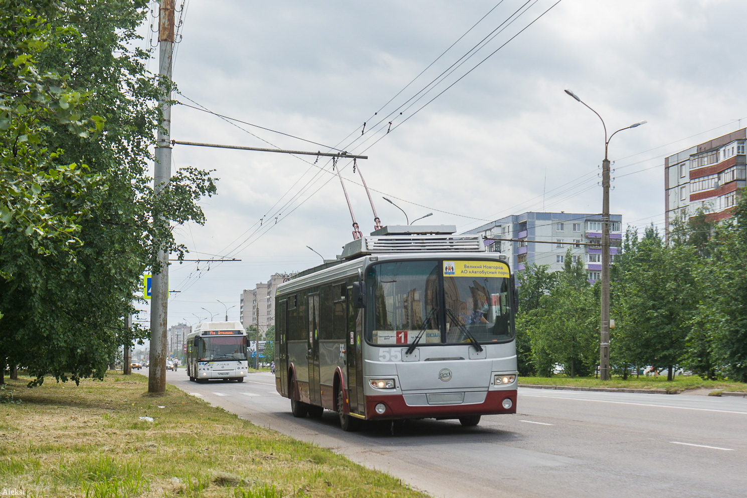 Великий Новгород, ЛиАЗ-52803 (ВЗТМ) № 55