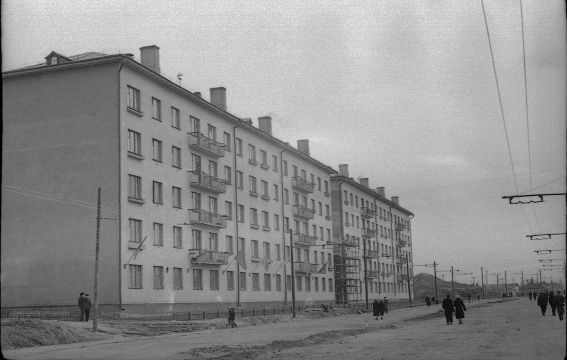 Омск — Закрытые трамвайные линии; Омск — Исторические фотографии; Омск — Троллейбусные линии — Правый Берег Иртыша