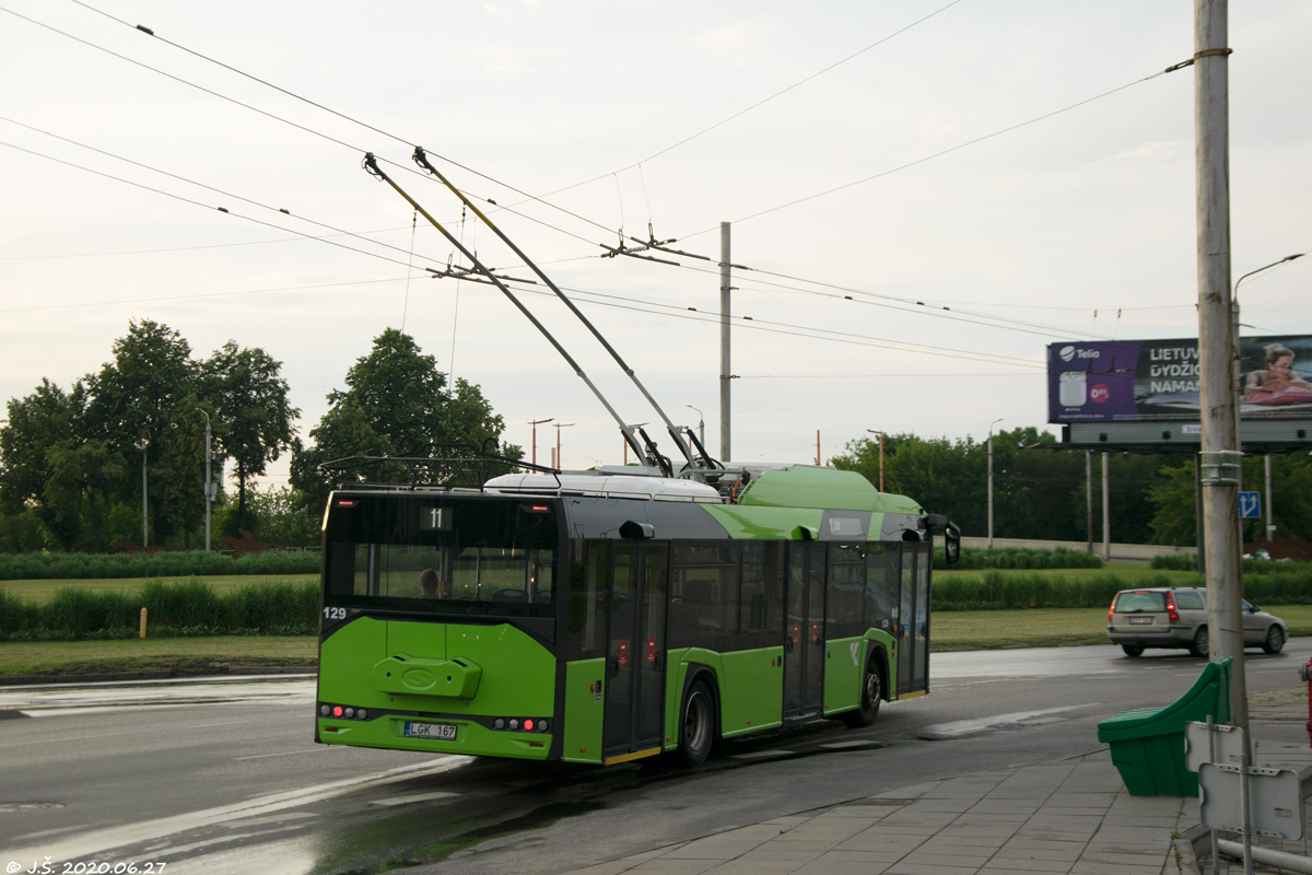 Каунас, Solaris Trollino IV 12 Medcom № 129