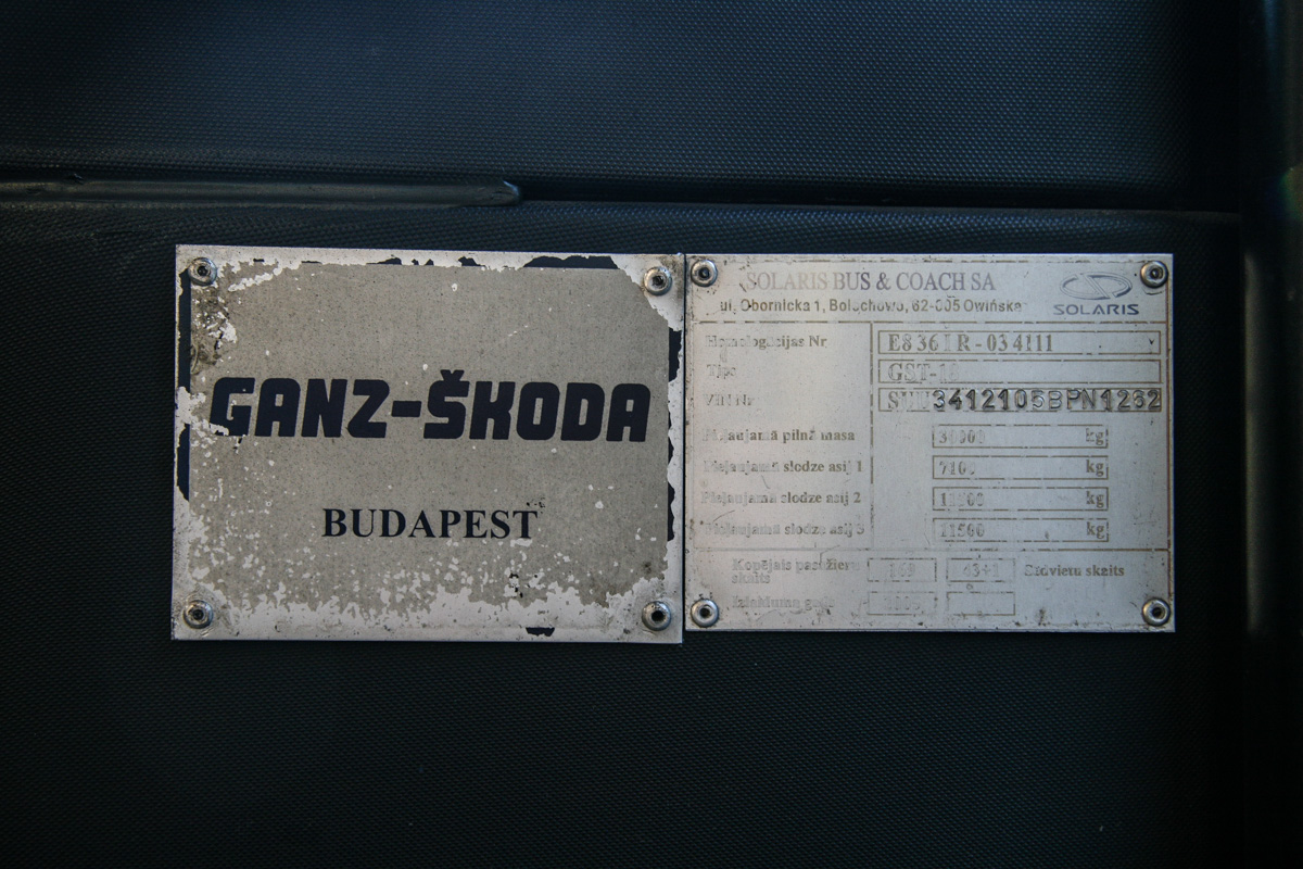 Рига, Solaris Trollino III 18 Ganz-Škoda № 26695