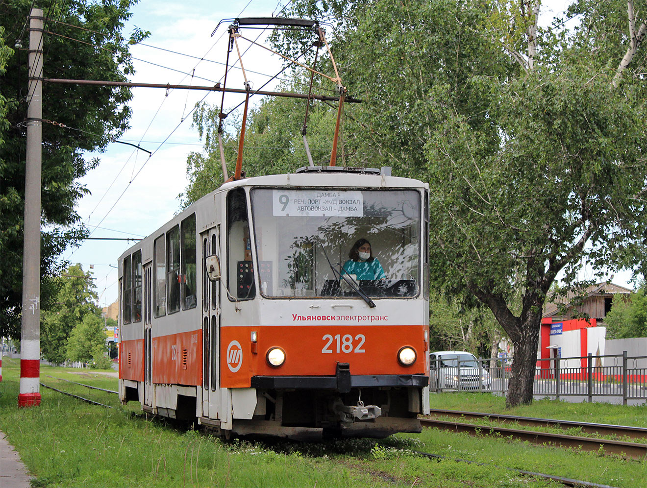 Ulyanovsk, Tatra T6B5SU č. 2182