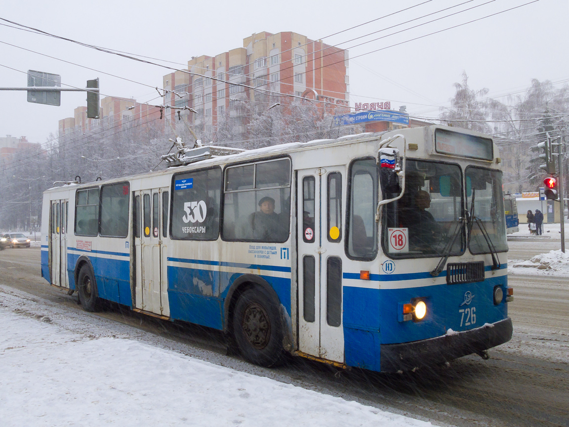 Чебоксары, ЗиУ-682Г-012 [Г0А] № 726